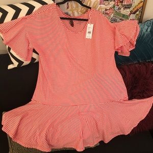 Vineyard Vines Red White Stripe - Dress